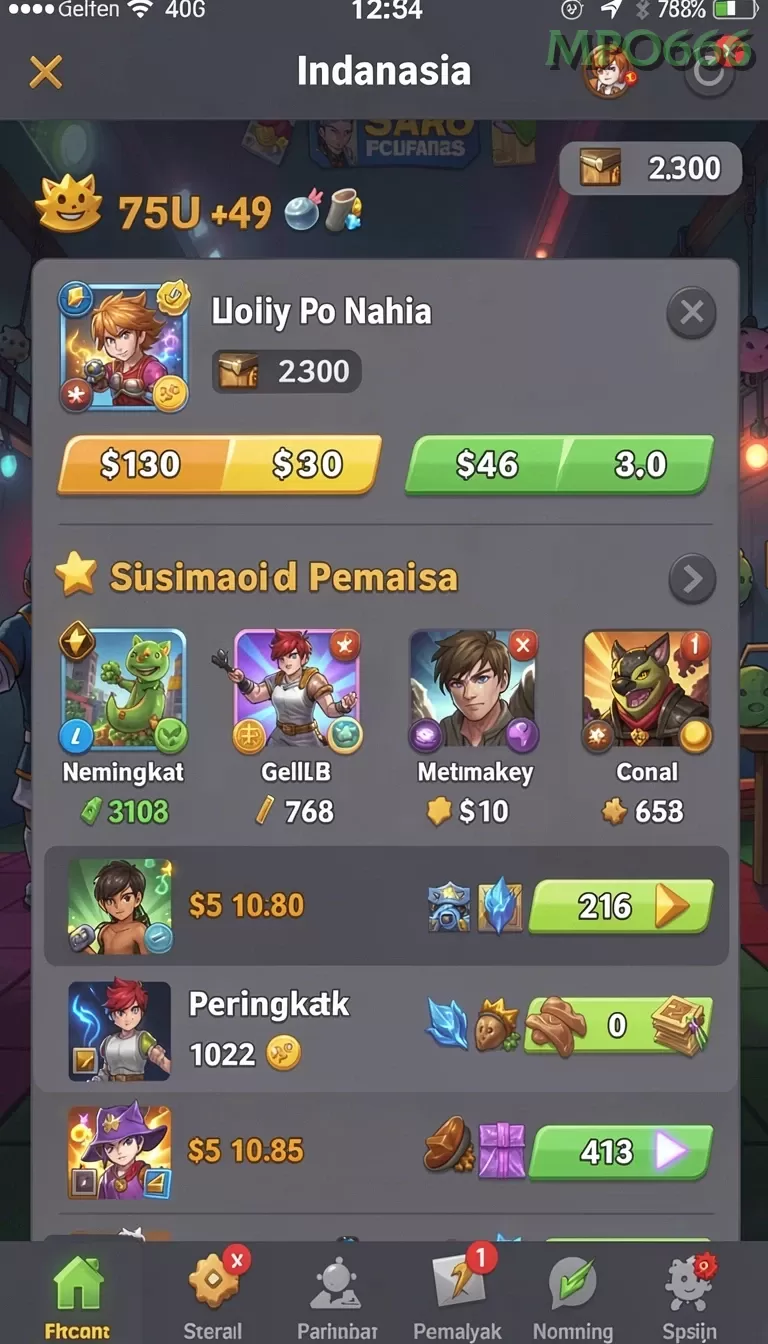 Screenshot Captain Golds Fortune nomor 1